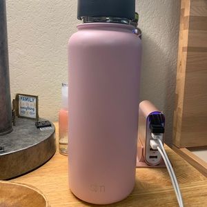 pink tumbler flask